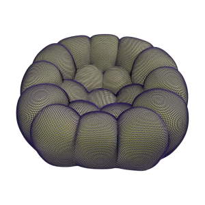 Pop Sessel zweifarbig 3187